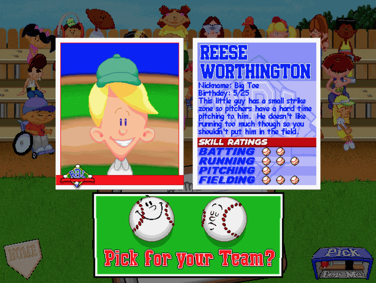 Backyard Baseball 101 the Quintessential Guide to Succeeding in a Childrens Video Game as an Adult Not The White Kid Rankings